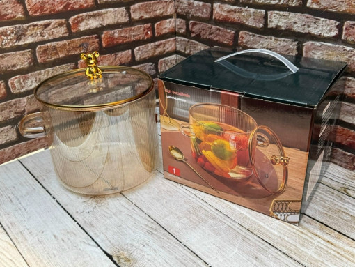 стеклянная кастрюля САДОВОД официальный интернет-каталог