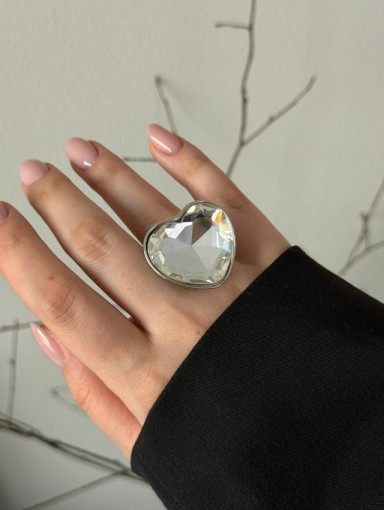 ✨ Кольцо с массивным сердцем САДОВОД официальный интернет-каталог