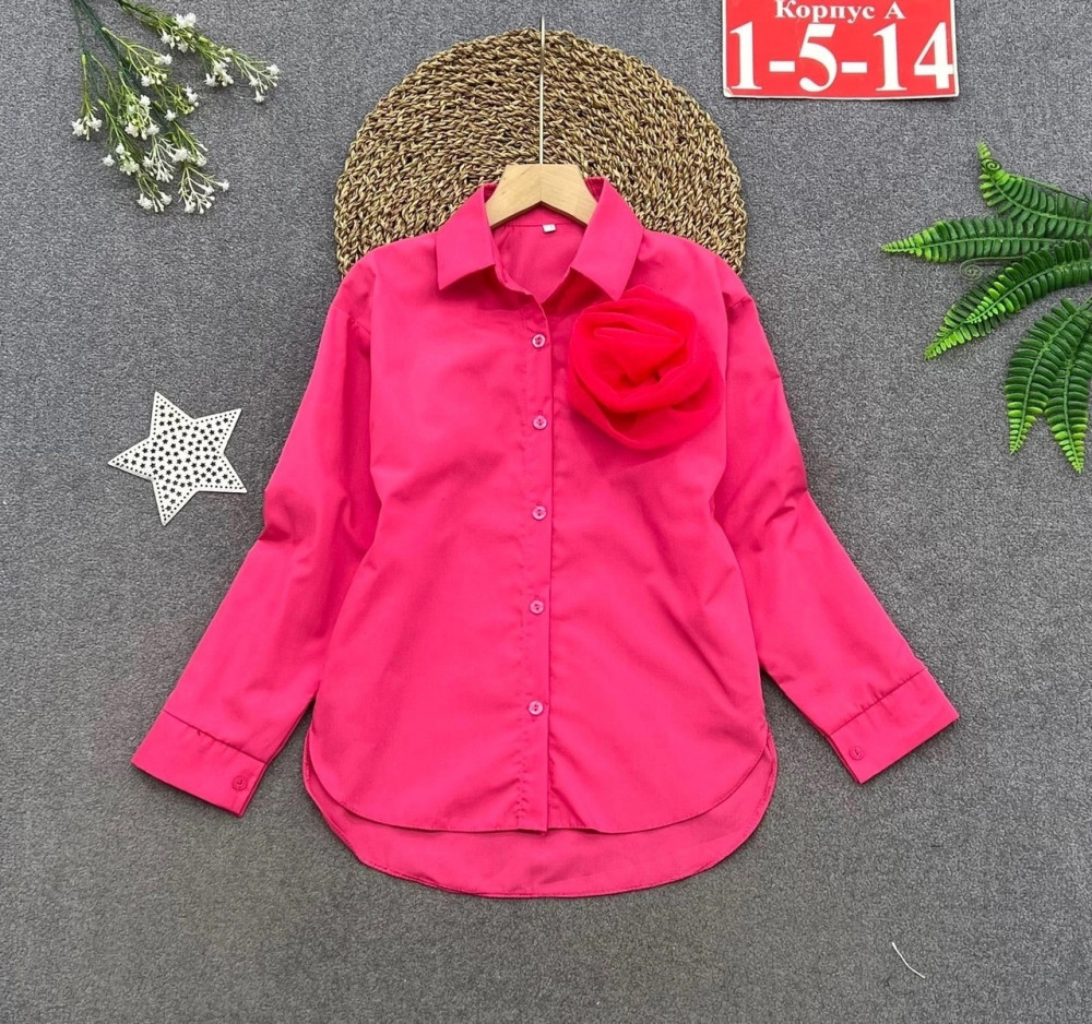 Детская рубашка розовая купить в Интернет-магазине Садовод База - цена 550 руб Садовод интернет-каталог
