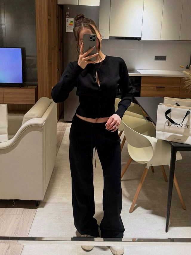 Женский костюм черный купить в Интернет-магазине Садовод База - цена 2000 руб Садовод интернет-каталог