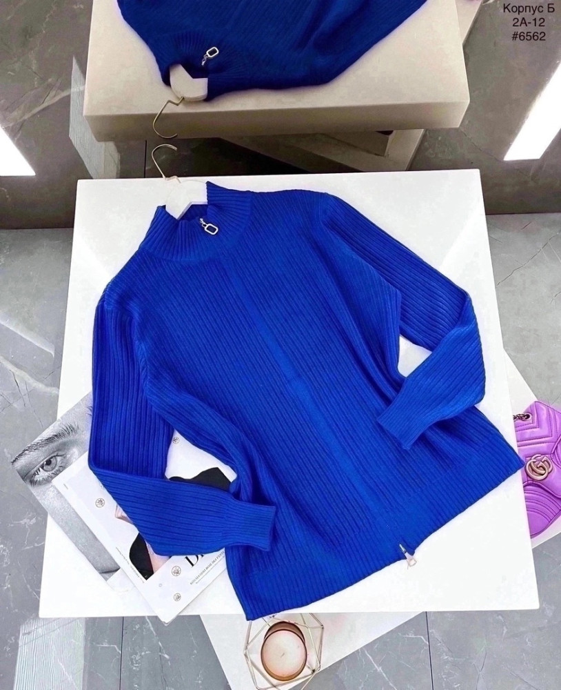 Женская кофта синяя купить в Интернет-магазине Садовод База - цена 500 руб Садовод интернет-каталог