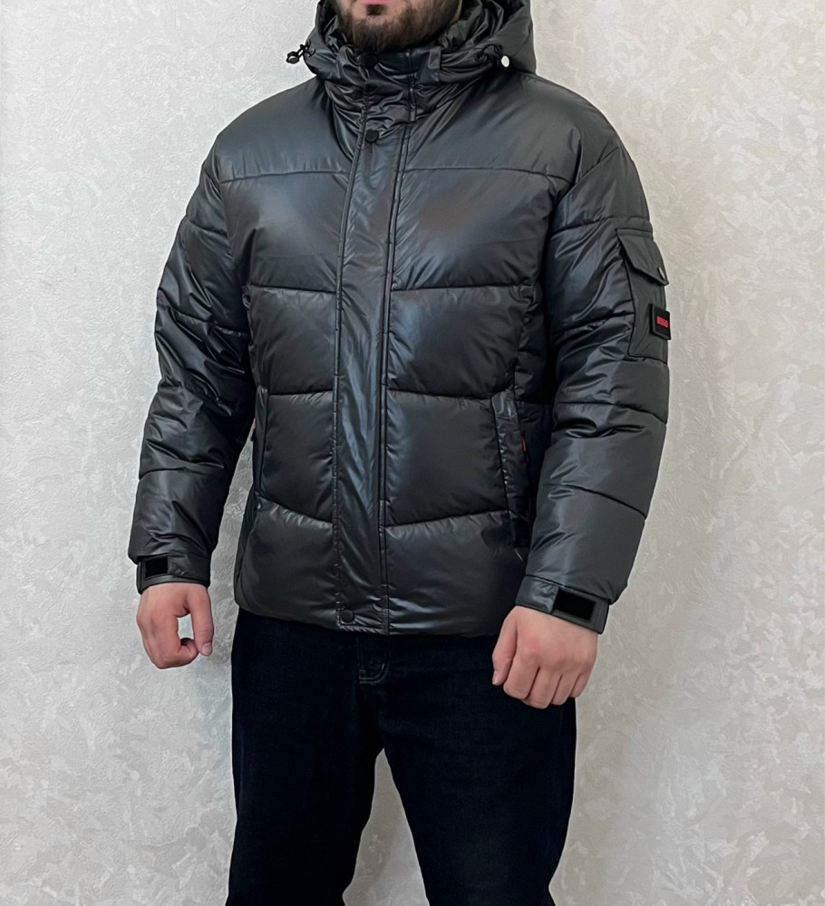 Куртка мужская темно-серая купить в Интернет-магазине Садовод База - цена 3800 руб Садовод интернет-каталог