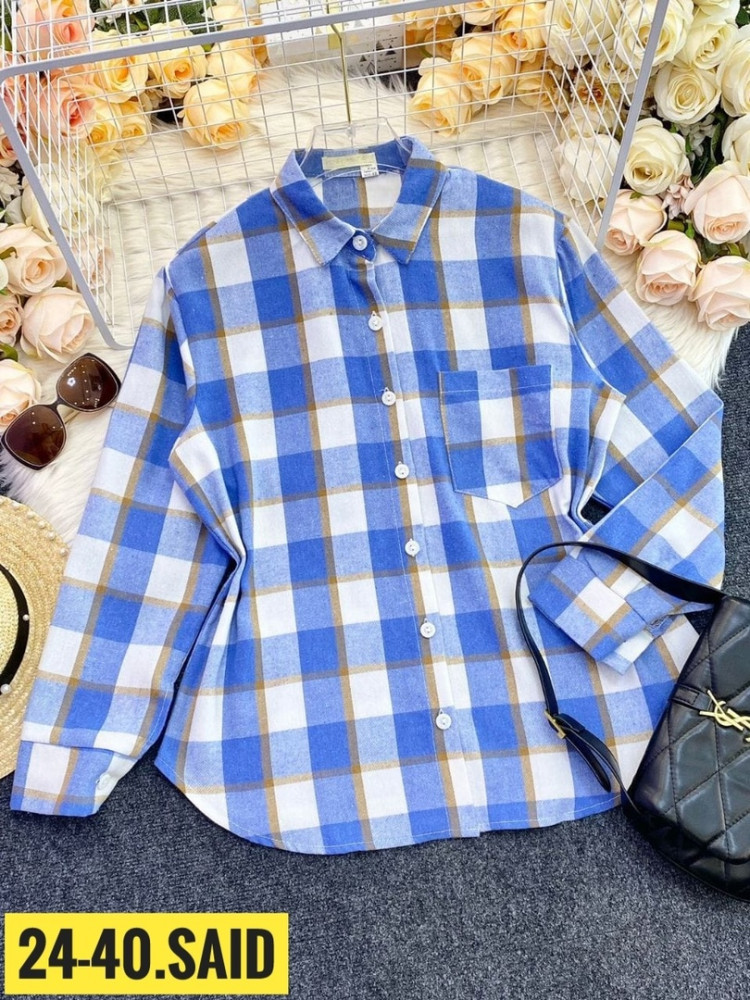 Женская рубашка синяя купить в Интернет-магазине Садовод База - цена 650 руб Садовод интернет-каталог