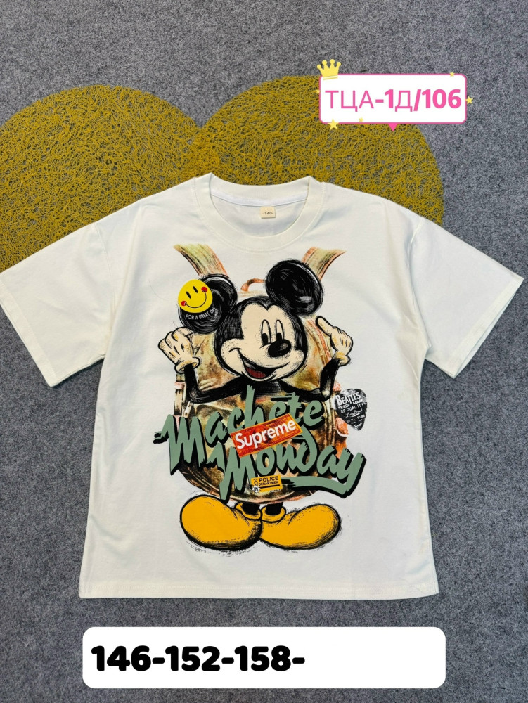 Детская футболка белая