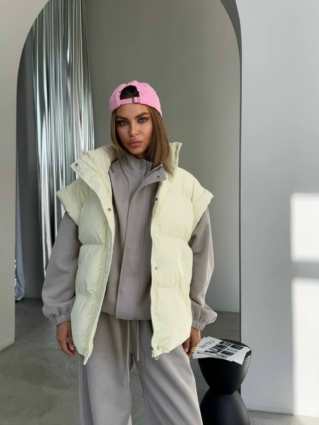 Жилетка женская желтая купить в Интернет-магазине Садовод База - цена 1400 руб Садовод интернет-каталог