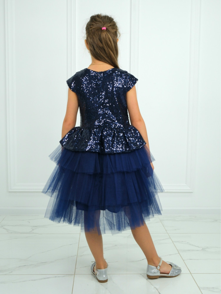 Платье темно-синее купить в Интернет-магазине Садовод База - цена 1399 руб Садовод интернет-каталог