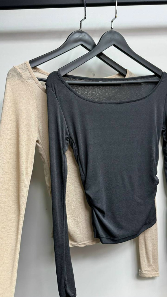 Лонгслив темно-серый купить в Интернет-магазине Садовод База - цена 800 руб Садовод интернет-каталог