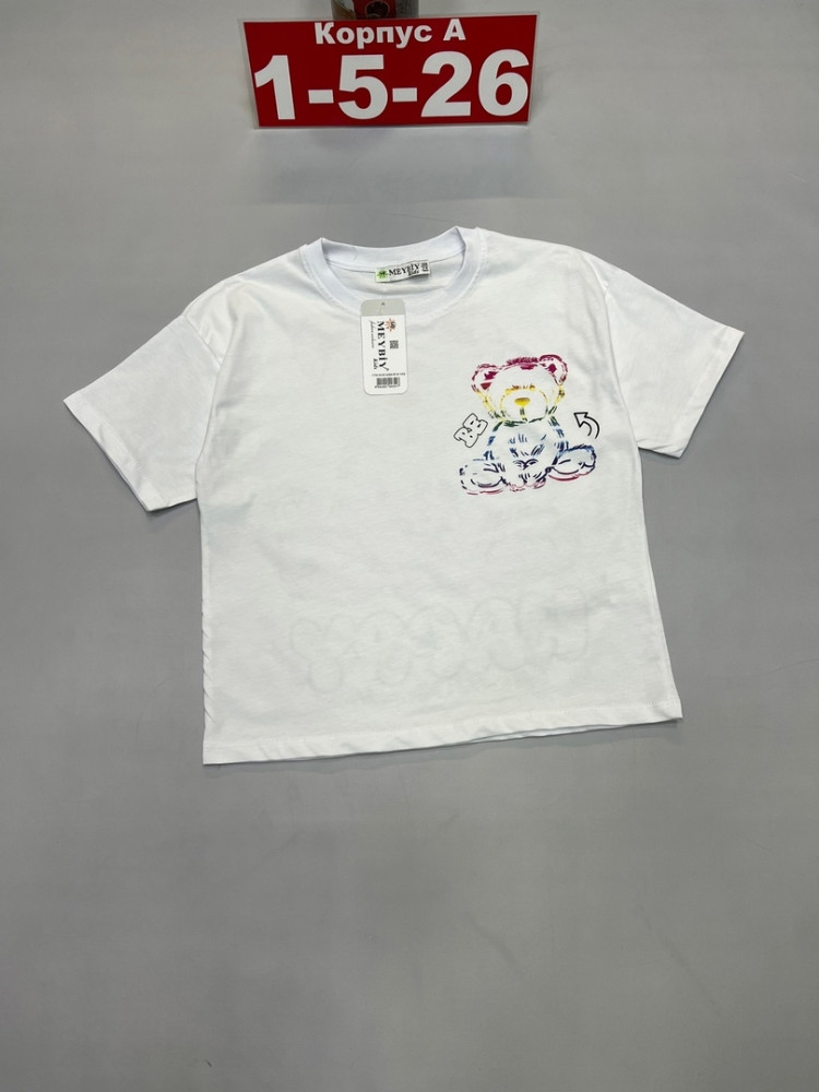 Детская футболка белая купить в Интернет-магазине Садовод База - цена 700 руб Садовод интернет-каталог