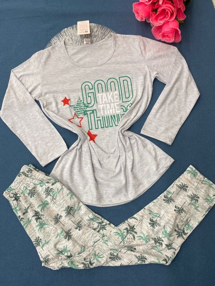 Пижама серая купить в Интернет-магазине Садовод База - цена 400 руб Садовод интернет-каталог