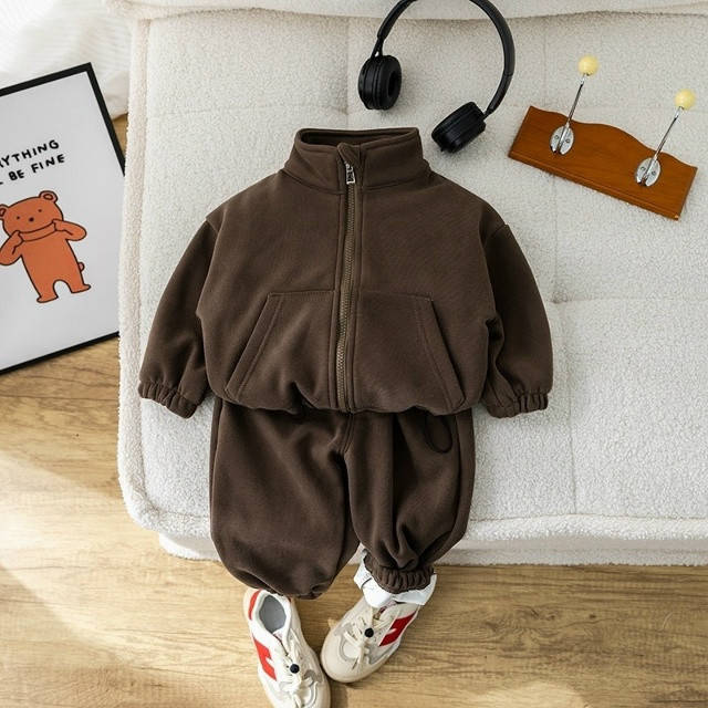 Детский костюм коричневый купить в Интернет-магазине Садовод База - цена 1200 руб Садовод интернет-каталог