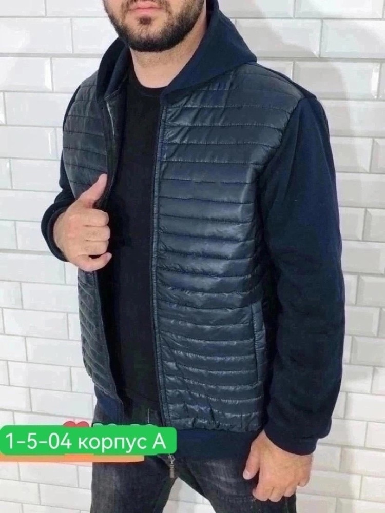 Куртка мужская темно-синяя купить в Интернет-магазине Садовод База - цена 550 руб Садовод интернет-каталог