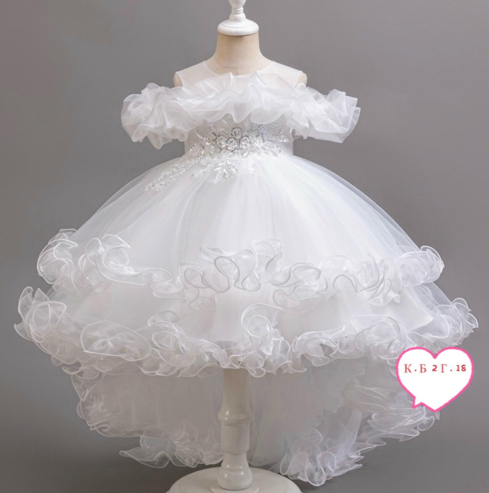 Платье белое