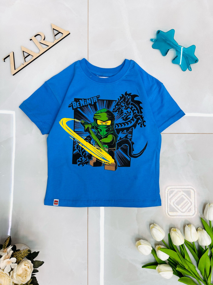 Детская футболка синяя купить в Интернет-магазине Садовод База - цена 650 руб Садовод интернет-каталог