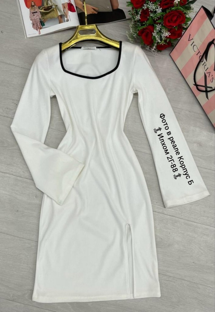Платье белое купить в Интернет-магазине Садовод База - цена 200 руб Садовод интернет-каталог
