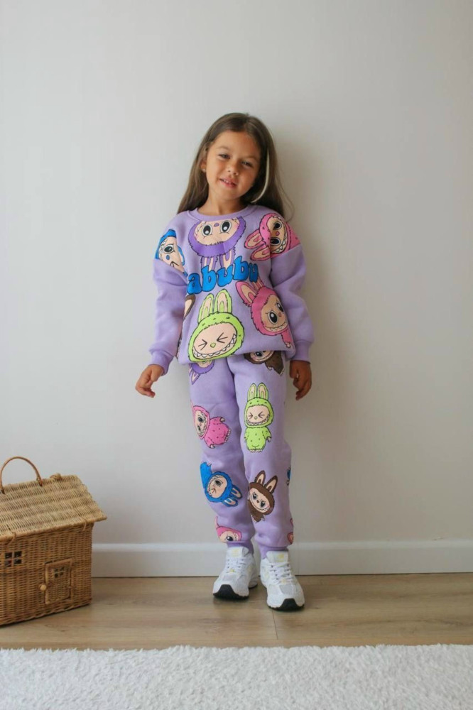 Детский костюм сиреневый купить в Интернет-магазине Садовод База - цена 1150 руб Садовод интернет-каталог