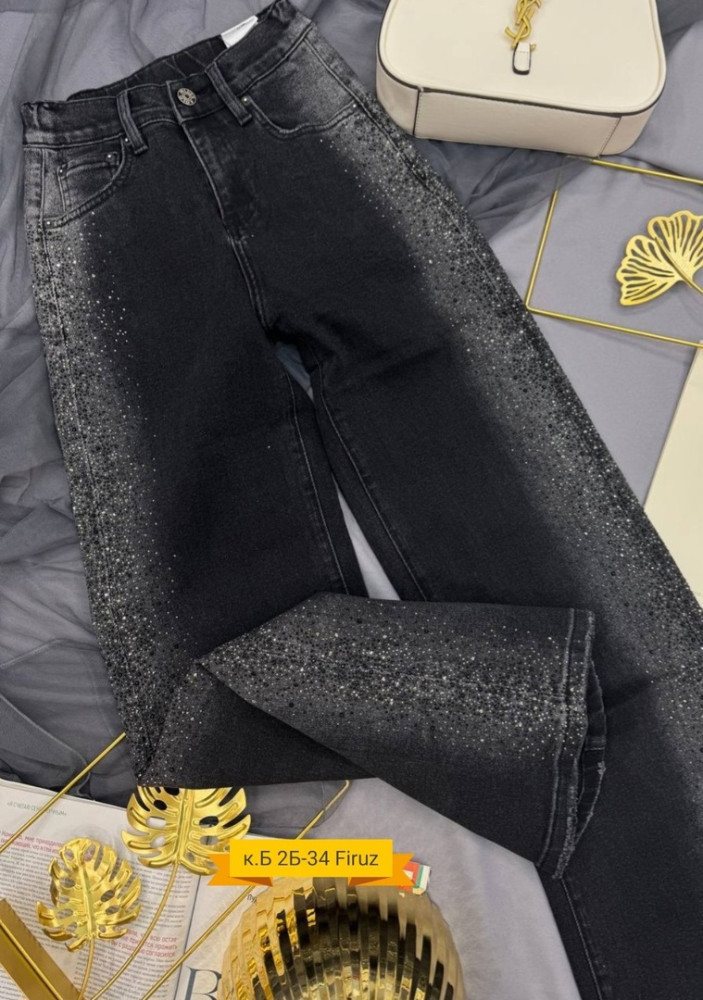 джинсы черные купить в Интернет-магазине Садовод База - цена 2000 руб Садовод интернет-каталог