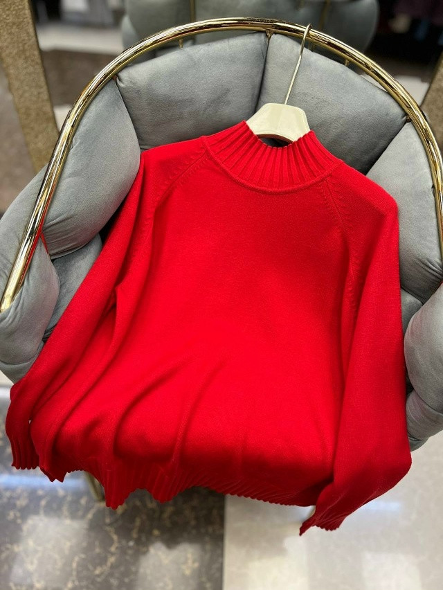 Свитер женский красный купить в Интернет-магазине Садовод База - цена 1450 руб Садовод интернет-каталог