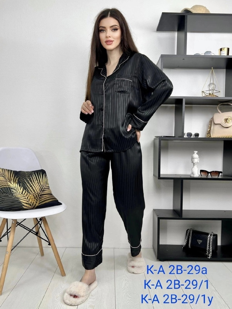 Пижама черная купить в Интернет-магазине Садовод База - цена 1100 руб Садовод интернет-каталог