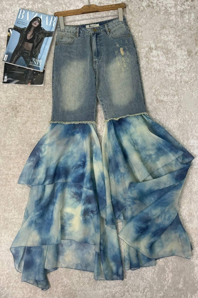 джинсы голубые купить в Интернет-магазине Садовод База - цена 2100 руб Садовод интернет-каталог