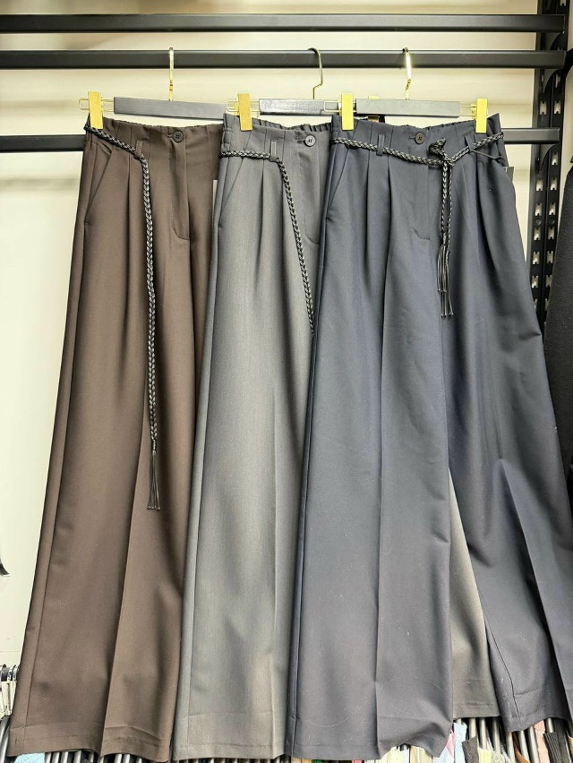 Женские брюки коричневые купить в Интернет-магазине Садовод База - цена 1400 руб Садовод интернет-каталог