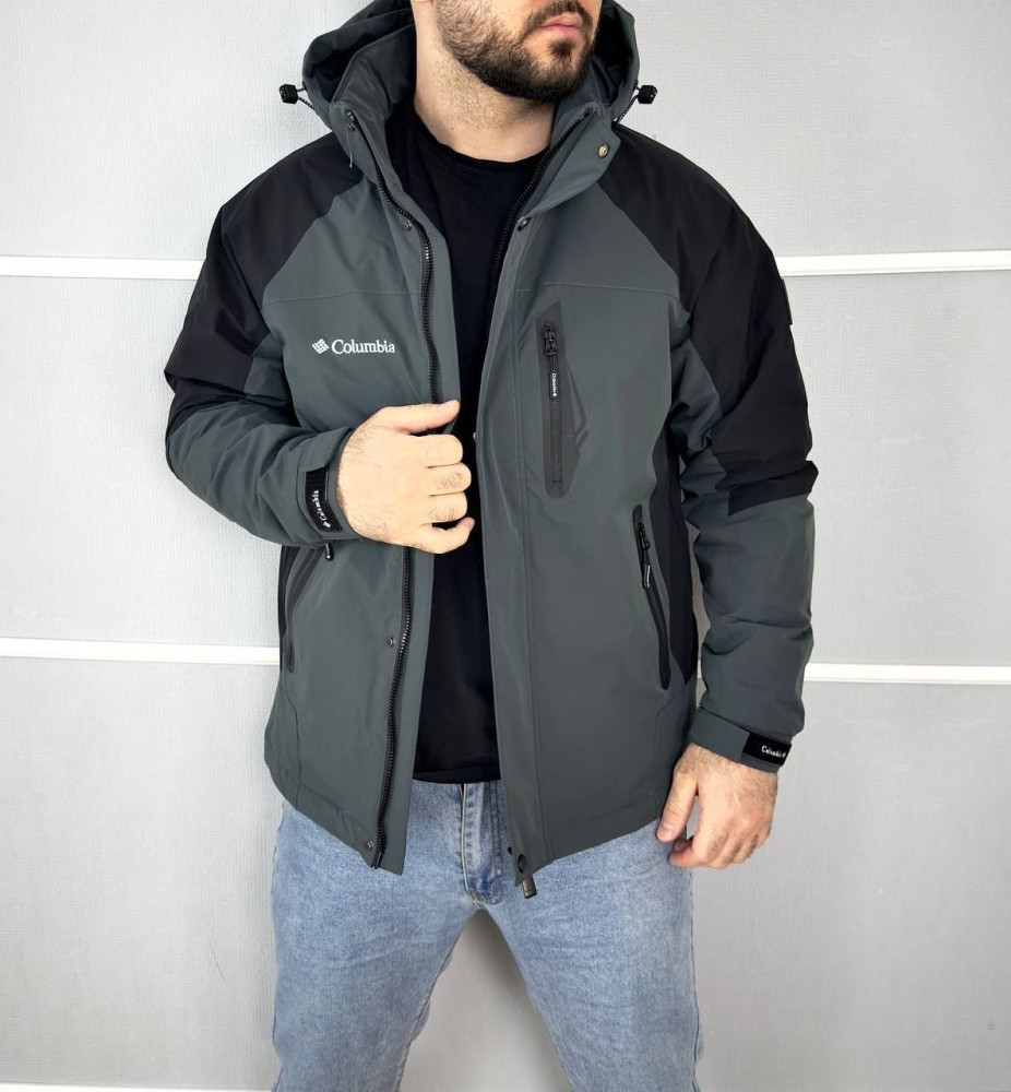 Куртка мужская темно-серая купить в Интернет-магазине Садовод База - цена 2100 руб Садовод интернет-каталог