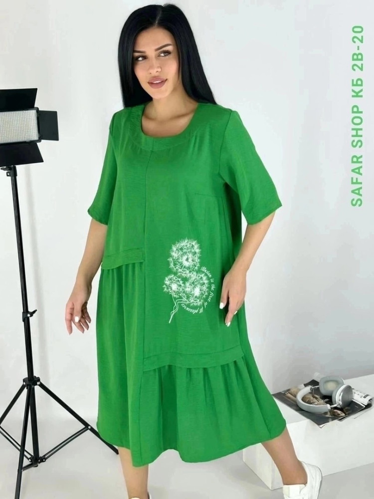 Платье зеленое купить в Интернет-магазине Садовод База - цена 800 руб Садовод интернет-каталог