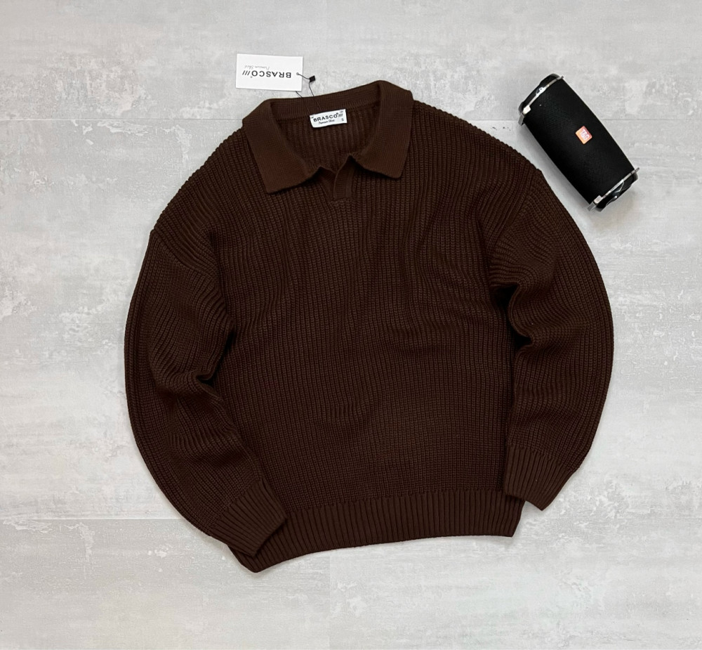 Свитер коричневый купить в Интернет-магазине Садовод База - цена 2300 руб Садовод интернет-каталог
