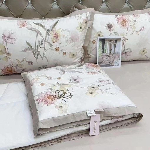 Комплект постельного белья с готовым одеялом  от бренда САДОВОД официальный интернет-каталог