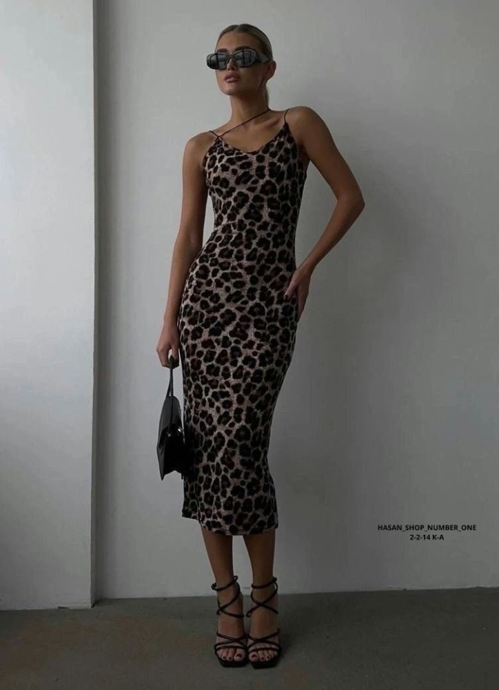 Получил трендовое платье в стиле леопард 🐆 купить в Интернет-магазине Садовод База - цена 1000 руб Садовод интернет-каталог