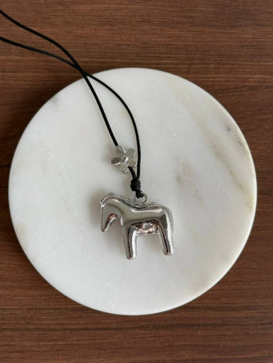 🤍 Колье с кулоном лошадки САДОВОД официальный интернет-каталог