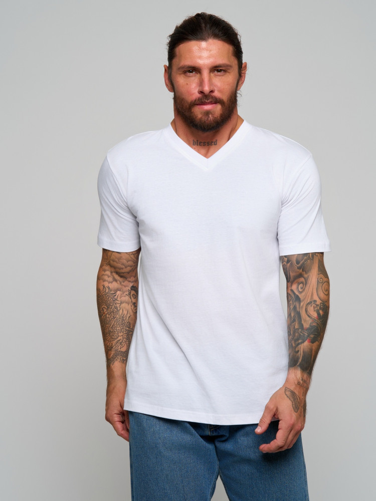 Футболка для мужчин, хлопок купить в Интернет-магазине Садовод База - цена 350 руб Садовод интернет-каталог