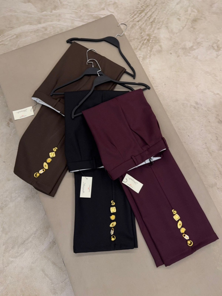 Женские брюки коричневые купить в Интернет-магазине Садовод База - цена 3800 руб Садовод интернет-каталог