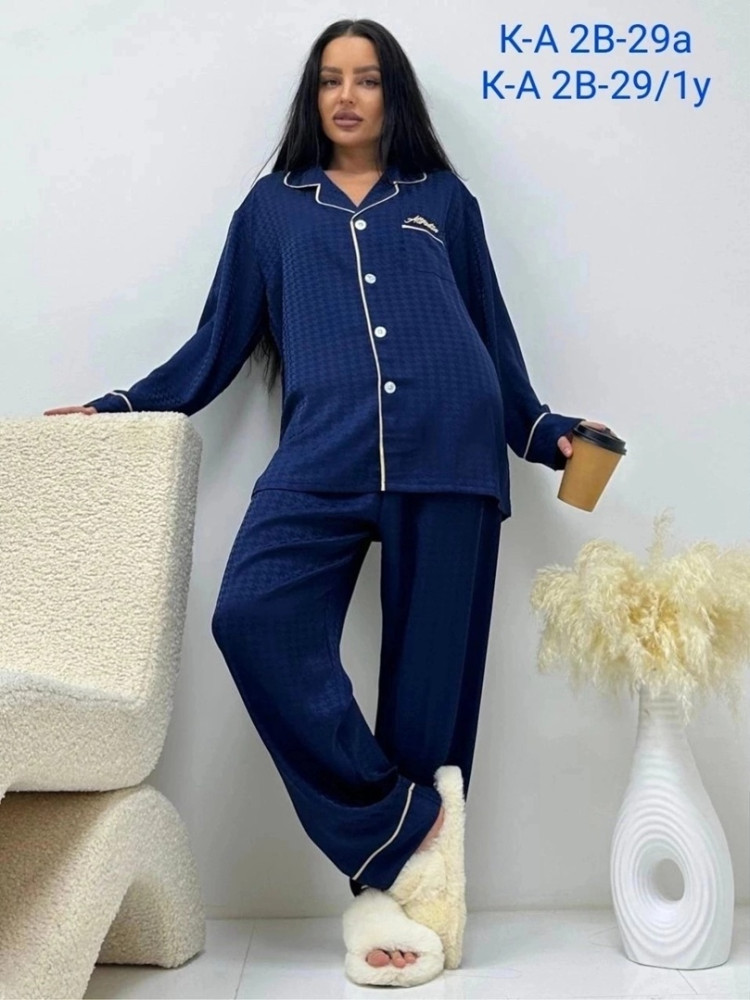 Пижама синяя купить в Интернет-магазине Садовод База - цена 1100 руб Садовод интернет-каталог