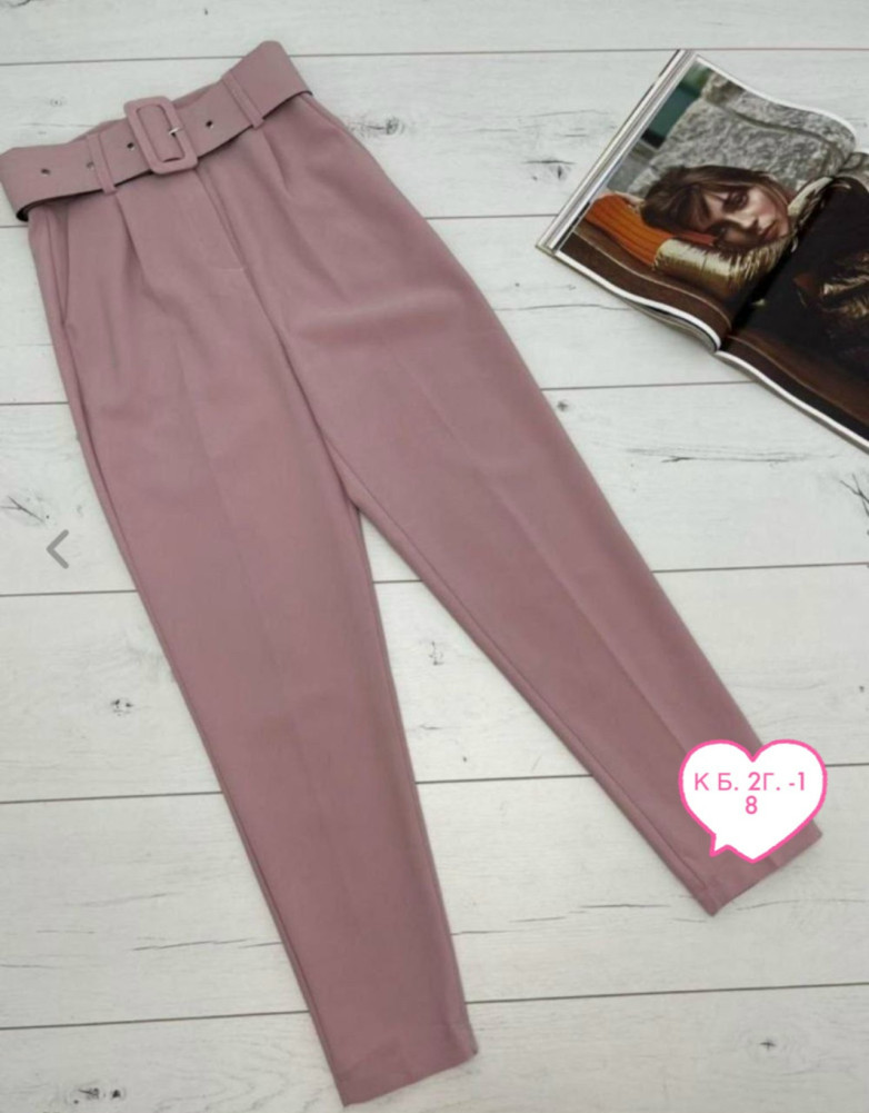 Женские брюки розовые купить в Интернет-магазине Садовод База - цена 600 руб Садовод интернет-каталог