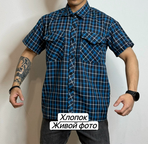 Рубашка для мужчин, хлопок САДОВОД официальный интернет-каталог