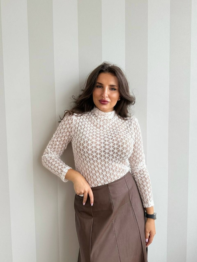 Лонгслив белый купить в Интернет-магазине Садовод База - цена 1300 руб Садовод интернет-каталог