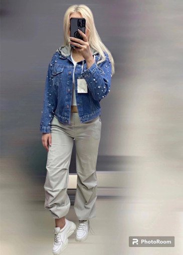 Стильная куртка- легкая джинсовка САДОВОД официальный интернет-каталог