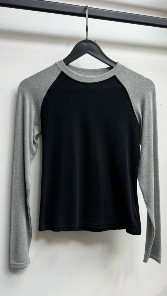 Лонгслив черный купить в Интернет-магазине Садовод База - цена 1150 руб Садовод интернет-каталог