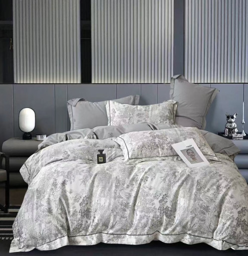 Семейный Комплект постельного белья с готовым одеялом  от бренда САДОВОД официальный интернет-каталог