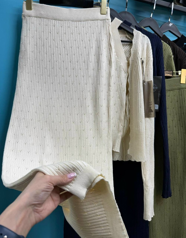 Женский костюм молочный купить в Интернет-магазине Садовод База - цена 2300 руб Садовод интернет-каталог