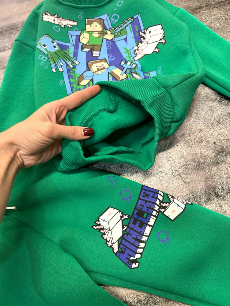 Детский костюм зеленый купить в Интернет-магазине Садовод База - цена 1099 руб Садовод интернет-каталог