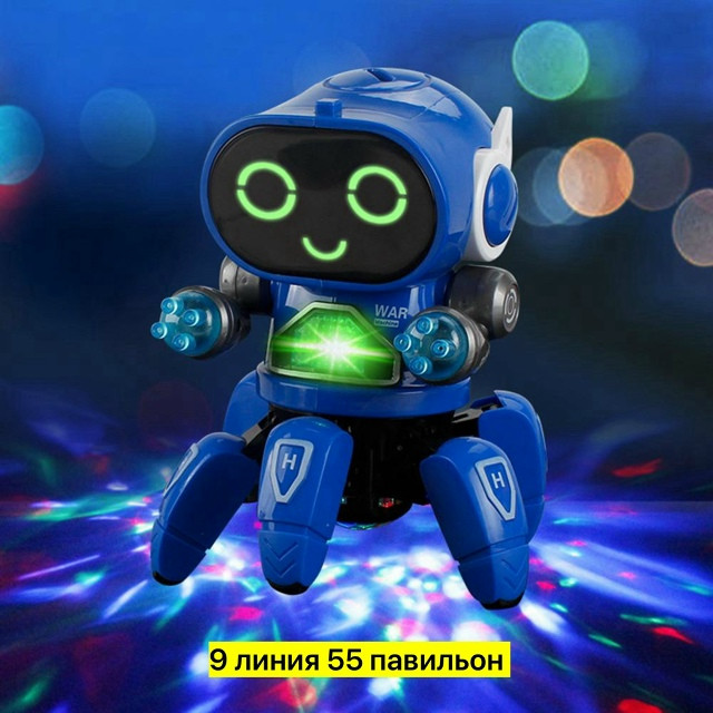 Музыкальный робот-паук купить в Интернет-магазине Садовод База - цена 450 руб Садовод интернет-каталог