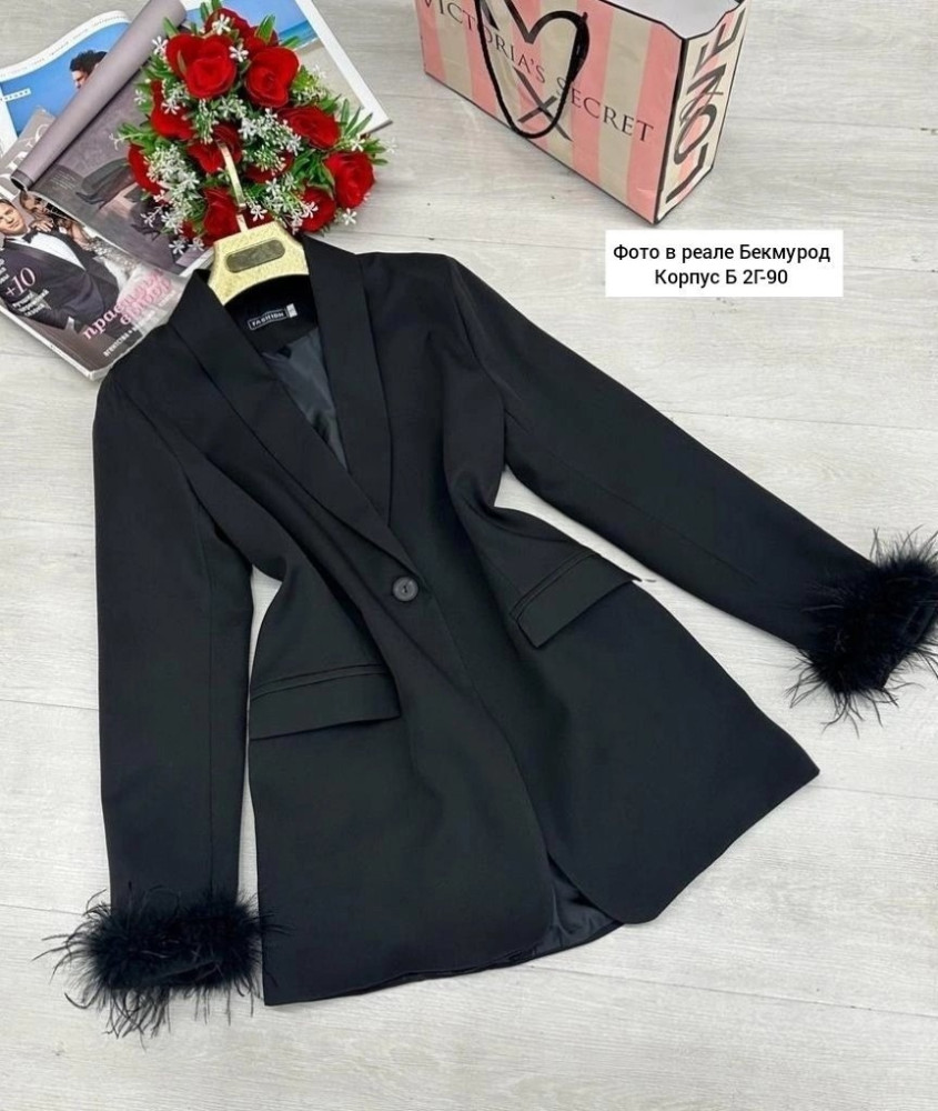 пиджак черный купить в Интернет-магазине Садовод База - цена 1350 руб Садовод интернет-каталог