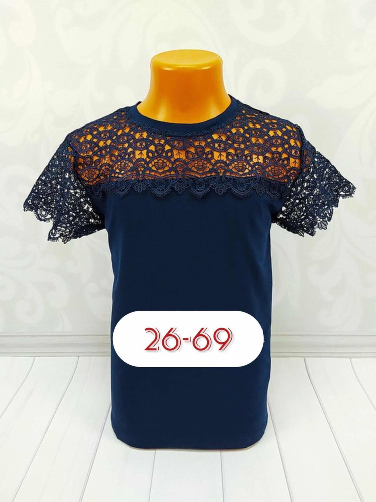 Блузка темно-синяя купить в Интернет-магазине Садовод База - цена 590 руб Садовод интернет-каталог