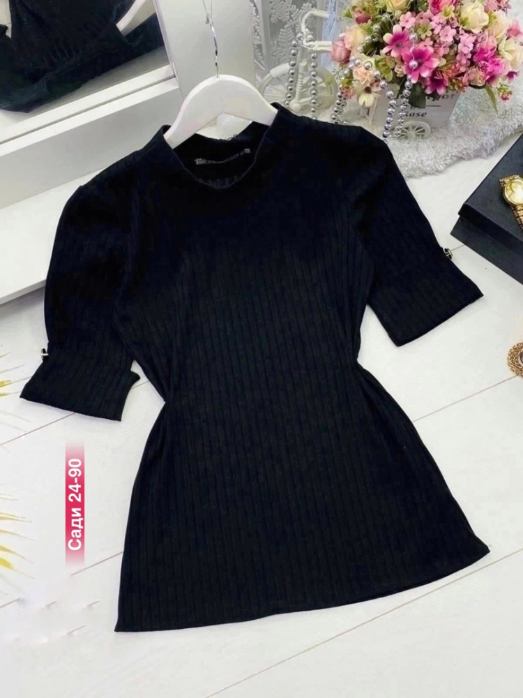 блузка черная купить в Интернет-магазине Садовод База - цена 550 руб Садовод интернет-каталог
