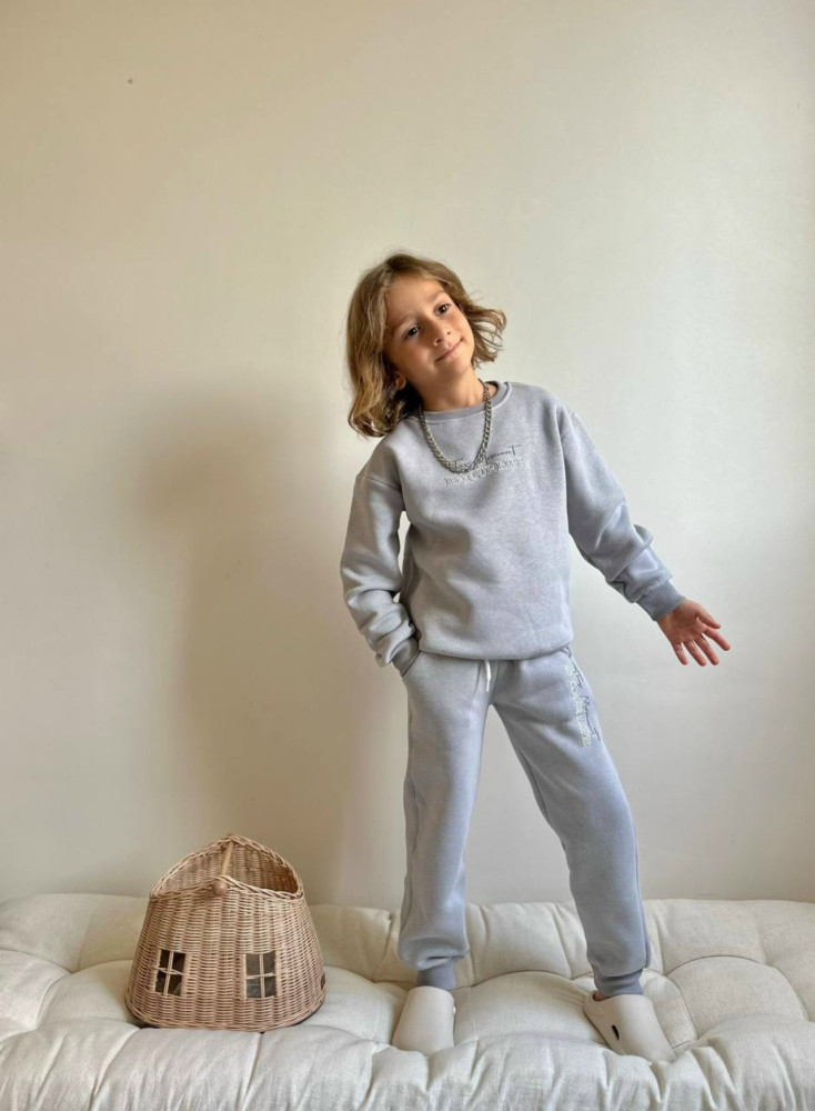 Детский костюм серый купить в Интернет-магазине Садовод База - цена 1350 руб Садовод интернет-каталог