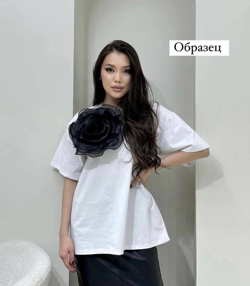 Женская футболка белая купить в Интернет-магазине Садовод База - цена 1450 руб Садовод интернет-каталог