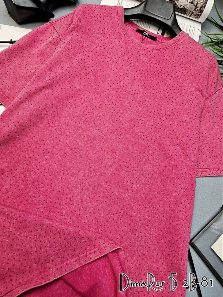 Женская футболка розовая купить в Интернет-магазине Садовод База - цена 750 руб Садовод интернет-каталог