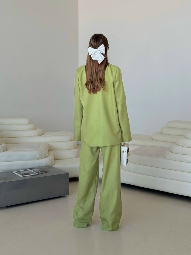 Женский костюм зеленый купить в Интернет-магазине Садовод База - цена 3300 руб Садовод интернет-каталог