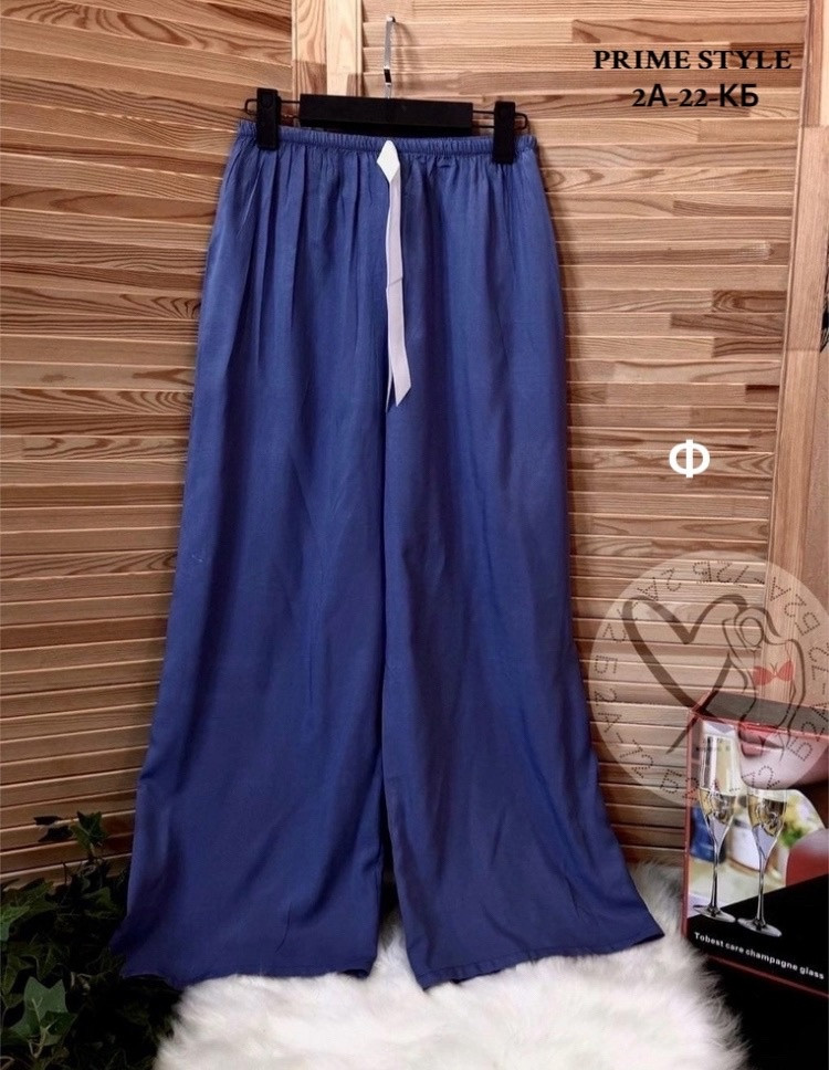 Женские брюки синие купить в Интернет-магазине Садовод База - цена 700 руб Садовод интернет-каталог